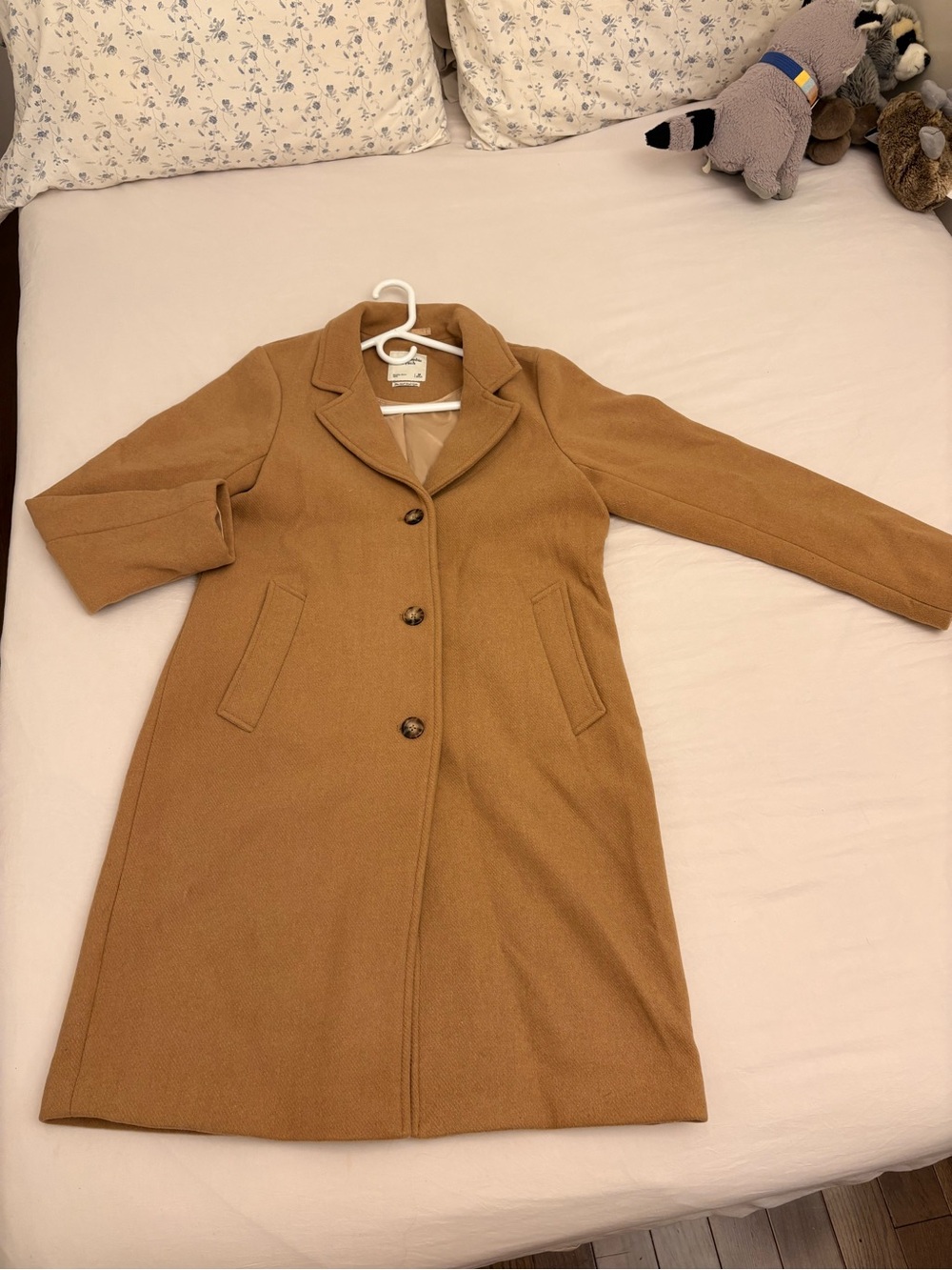 Abercrombie Women's Long “Dad Coat”